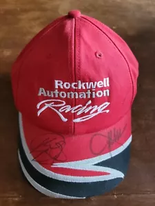 Joe Gibbs Rockwell Automation, Denny Hamlin #20 Autographed NASCAR Racing Hat - Picture 1 of 5