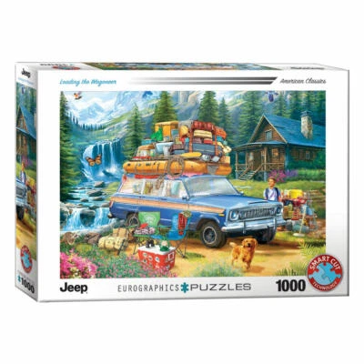 Eurographics Puzzle Der Wagoneer ist geladen, Smart Cut, 1000 Teile, 68 x 48 cm