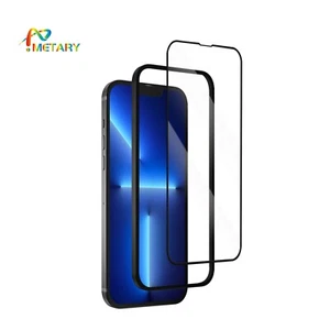 METARY iPhone 13 Premium Hartglas Slim Displayschutzfolie - Bild 1 von 6