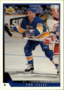 1993-94 Upper Deck Hockey #491 Tom Tilley
