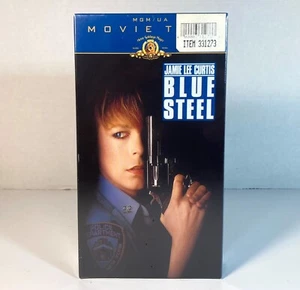 Blue Steel (VHS, 1990, Movie Time) BRAND NEW SEALED Jamie Lee Curtis - Picture 1 of 7