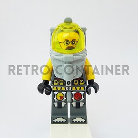 LEGO Minifigures - 1x atl014 - Jeff Fisher - Atlantis Diver Omino Minifig 7978