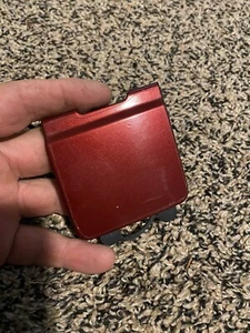 2007-2011 Volvo XC90 OEM FRONT Bumper Tow Hook Cover Maroon - Picture 1 of 2