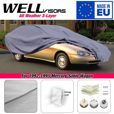 Cubierta de coche resistente al agua WELLvisors 3-6899283WN para vagón Mercury Sable 92-95 Foto 1 de 4