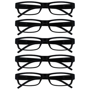 Value Multi 5 Packs Reading Glasses Mens Womens Lightweight UV Reader RRRRR32 - Picture 1 of 30