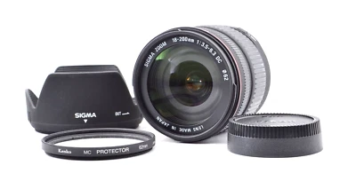 【Top Mint】SIGMA DC 18-200mm f/3.5-6.3 D for NIKON F Telephoto From Japan #1340 - Image 1 of 4