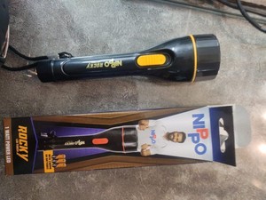 LED Torch White Super Tactical Lamp Zoomable Light Police Black Rechargeable