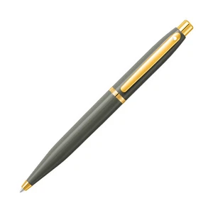 Sheaffer VFM Ballpoint Pen in Glossy Gray Lacquer with Gold PVD Trim - NEW - Picture 1 of 1