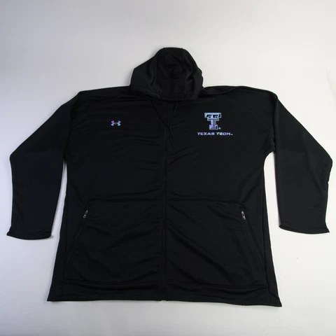 Texas Tech Red Raiders Under Armour Jacket Men's Black New Cover