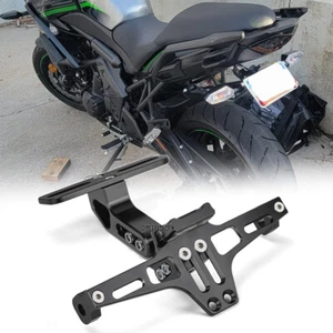 Soporte de matrícula ordenado cola LED para motocicleta Kawasaki 1000 650 Ninja ZX6R - Imagen 1 de 16