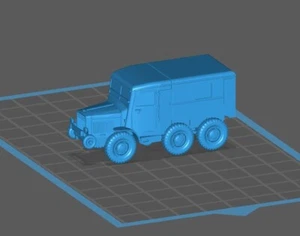 5x 6mm/1:300th Resin WW2 French Laffly S25T - Imagen 1 de 1