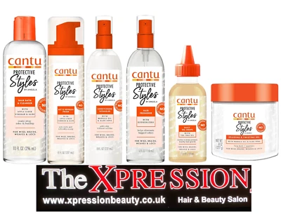 Cantu Protective Styles by Angela | Hair Freshener, Gel, Oil & Sets - Full Range