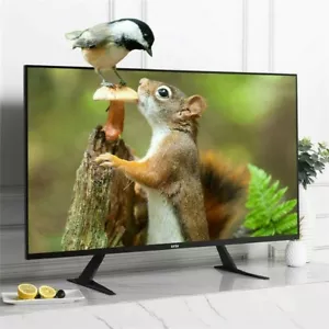 TV Standfuß 17-55 Zoll Fernseher Ständer Universal LCD LED TV Display Halterung - Bild 1 von 11