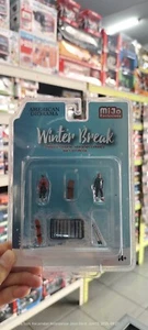 Mijo Exclusive 1:64 Diorama Americano Pausa Invernale Diecast Auto Giocattoli - Foto 1 di 2