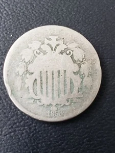 1868 fünf Cent - Bild 1 von 2