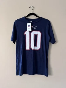 NIKE NEW ENGLAND PATRIOTS NFL YOUTH TEAM SHORT SLEEVE SHIRT LARGE 14/16 BLUE NWT - Picture 1 of 6
