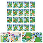  20 Sheets Turtle Decal Hawaii Party Decorations Sticker Beach