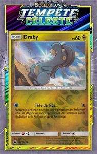 Draby Reverse - SL07:Tempête Celeste - 103/168 -Carte Pokemon Neuve Française - Picture 1 of 1