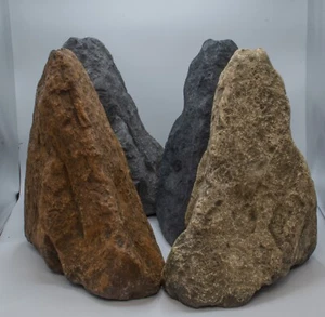 Artificial Landscaping Rock hollow rock fibreglass rock Natural Rock 40 - Picture 1 of 44