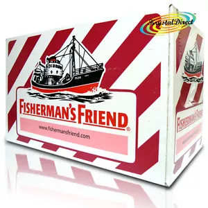 24x Fisherman's Friend Cherry Menthol Sugar Free Lozenges Sweeteners 25g - Picture 1 of 2