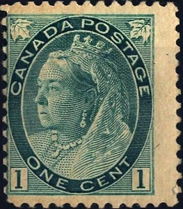 KANADA - 1898-1903 - Victoria - 1 c. Grün - Bild 1 von 1