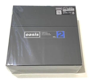 Oasis Complete 7inch Single Collection BOX Vol.2 Clear Blue Vinyl New - F/S - Picture 1 of 6