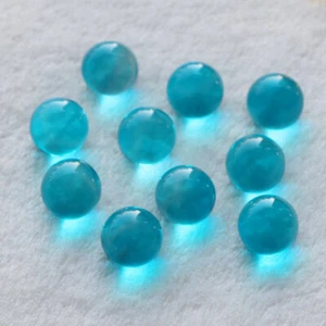10 biglie vetro blu lago trasparente 15,5 mm - gioco/borse tradizionali per bambini/festa - Foto 1 di 1