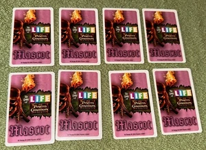 2005 Life Pirates Of The Caribbean Replacement Pieces - 8 Mascot Cards - Picture 1 of 4