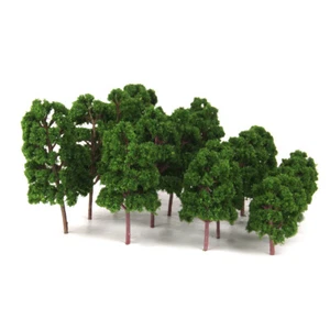20pcs Model Trees Layout Train Railway Diorama Wargame Landscape Scenery - Picture 1 of 9