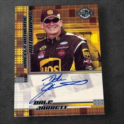 Dale Jarrett PACK PULLED NASCAR HOF signed card 2004 WHEELS AUTHENTIC AUTOGRAPH - Image 1 of 2