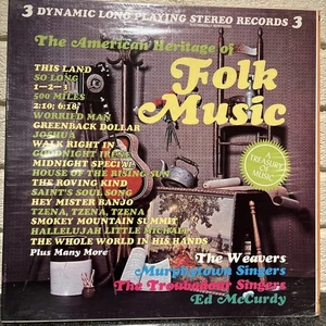FOLK MUSIC , The Weavers, Ed McCurdy + Others…3 Record Box Set :Mint  SEALED ! - Imagen 1 de 3