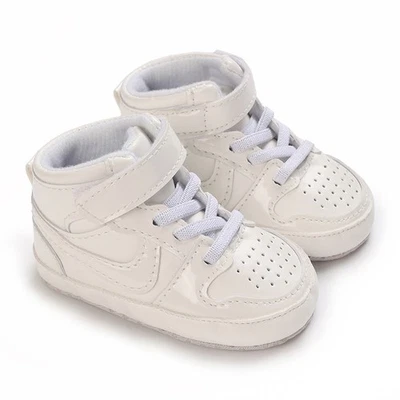 Clásico Bebé Niño Niña Zapatos para Cuna Infantil Tenis Informales Zapatos para Bebé Recién Nacido Foto 1 de 4