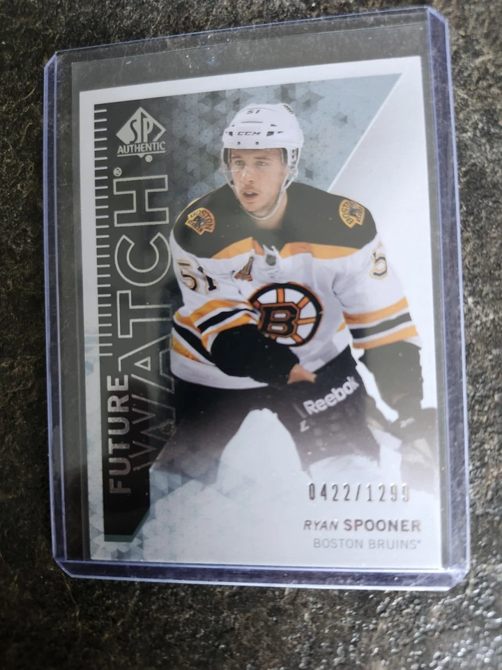 2013-14 SP Authentic Future Watch 0422/1299 Ryan Spooner Card# 207 - Image 1 of 2