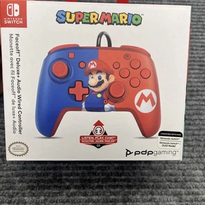 PDP REMATCH Enhanced Wired Nintendo Switch Controller - Red & Blue Mario™ - Picture 1 of 1