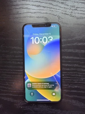 Apple iPhone X 深空灰色 - 64GB - ATT — 第 1/4 张图片
