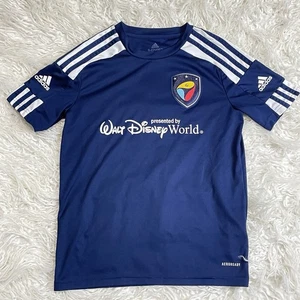 Adidas Walt Disney Fußball Trikot Kinder 11-12 Idea Sport Soccer Academy blau - Bild 1 von 4