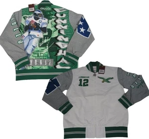 Randall Cunningham Philadelphia Eagles Mens M Mitchell & Ness WarmUp Jacket $175 - Picture 1 of 12