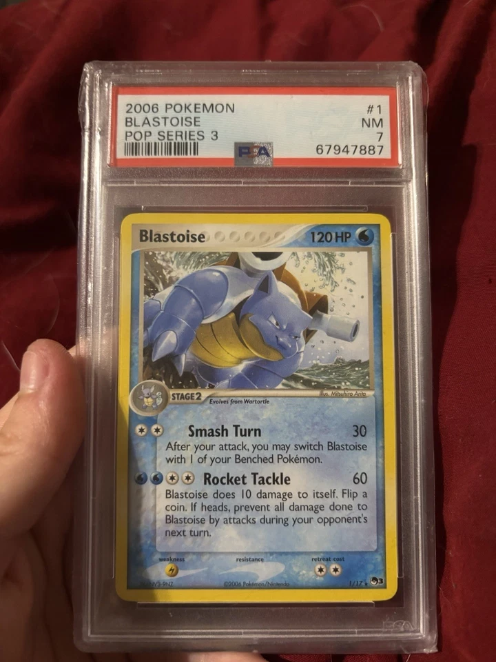 2006 Pokémon Blastoise POP Series 3 PSA 7 NM Low Pop (10)! - Image 1 of 1