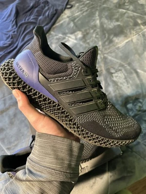 Adidas Ultra 4D OG Black Purple FW7089 Size 11.5 Used - Image 1 of 4