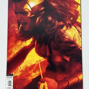 Dark Nights Death Metal #1 Artgerm Wonder Woman Variante Scott Snyder DC 2020 Casi Nuevo - Imagen 1 de 8