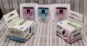 HP Tintenpatronen. 1 HP-C8774W. 2 HP-C8775W. 2 LD Patronen. Magenta & Cyan. - Bild 1 von 2