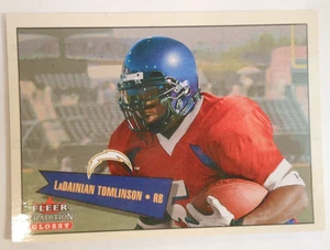 Fleer Tradition 2001 brillante/2001 LaDainian Tomlinson #414 novato RC HOF - Imagen 1 de 6