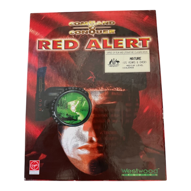Command & Conquer: Red Alert PC Game by Westwood Studios - BIG BOX MINT - Image 1 of 3