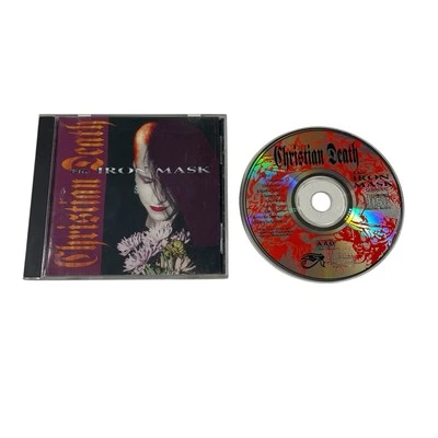 Christian Death The Iron Mask CD Cleopatra Records 1992 Gothic Rock Music - Image 1 of 4