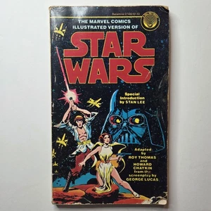 Roy Thomas Star Wars Marvel Comics Illustrated Version 1977 Ballantine 1st Print - Picture 1 of 16