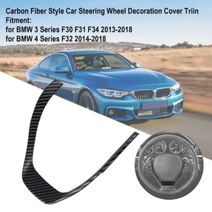 Practical Car Steering Wheel Trim Cover for 1 3 Series F20 F30 F34 - Picture 1 of 17