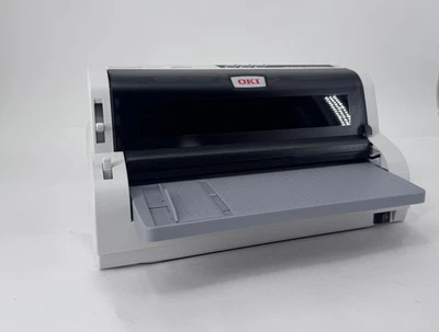 OKI Microline 5100FBeco 24-Pin Nadeldrucker Flachbett A4 sehr gut - Bild 1 von 4