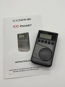 Radio meteorológica C Crane CC Pocket AM FM y NOAA con reloj y temporizador probado - Imagen 1 de 7