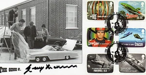 GERRY ANDERSON Signed FDC Ltd Ed. THUNDERBIRDS & STINGRAY COA - Picture 1 of 1
