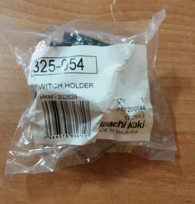 HITACHI 325-054 SWITCH HOLDER FOR GRINDER - Image 1 of 3